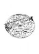 Broche Celta Triskele hecho de plata 1404218240 Hot on Sale