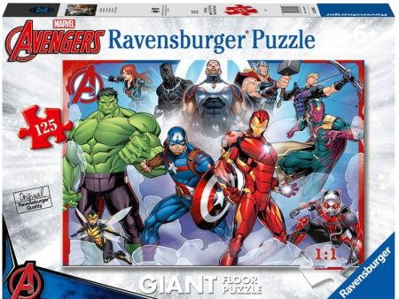 Puzzle Gigante Los Vengadores Avengers Marvel 125pzs Online now