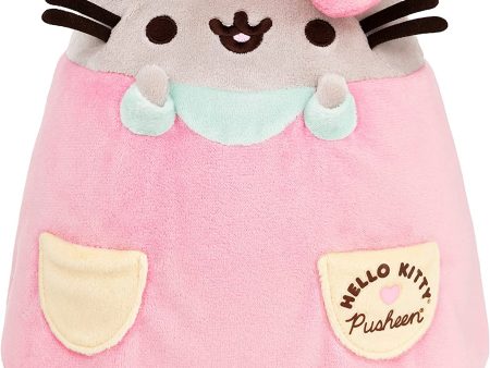 GUND Hello Kitty x Pusheen Stuffed Animal Pusheen Costume Plush, 9.5” Fashion