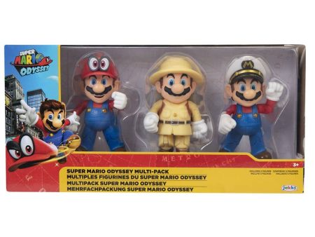 Blister 3 figuras Super Mario Nintendo 10cm Sale