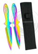 Set 2 Cuchillo Lanzador Rainbow H7005 Online Hot Sale