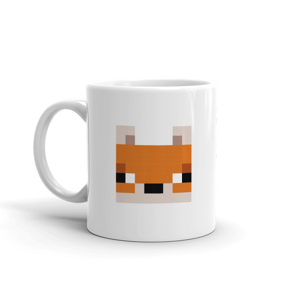 Minecraft Fox White Mug Supply