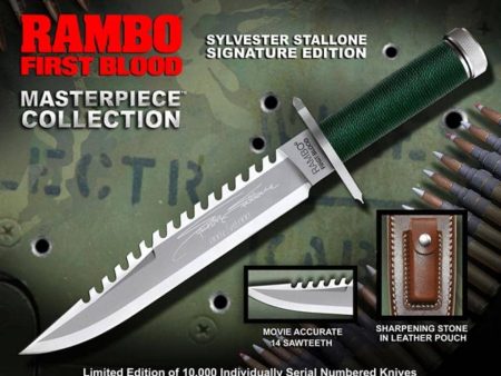 40471 Cuchillo de Rambo I Stallone Edition For Discount