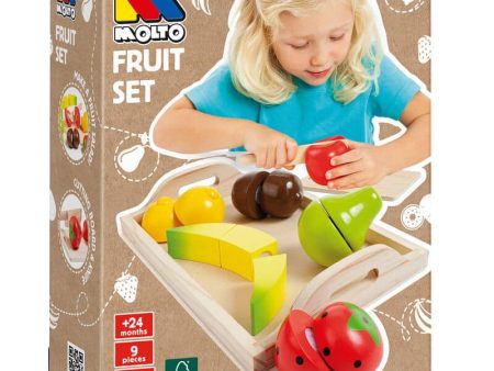 Bandeja Frutas 9pzs madera Supply