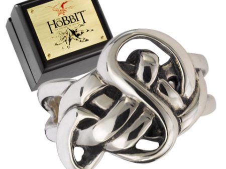 ANILLO LINDIR PLATA EL HOBBIT: UN VIAJE INESPERADO  NN1378 Discount