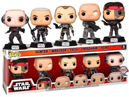 Set 5 figuras POP Star Wars Exclusive Discount