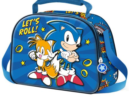 Bolsa portameriendas 3D Lets Roll Sonic The Hedgehot Cheap