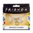 Pulsera Charm con 4 charms - Friends EFTB0020 Supply