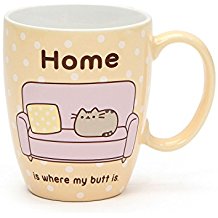 Pusheen by Our Name is Mud “Pusheen at Home” Stoneware Coffee Mug, 12 oz. Supply