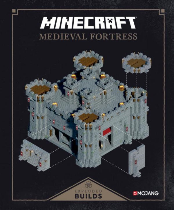 Minecraft: Exploded Builds: Medieval Fortress Hardcover Book Supply