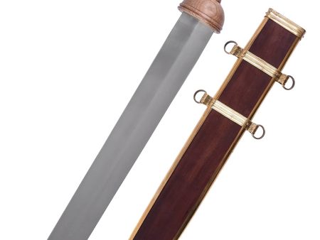 Gladius romano tipo Fulham con vaina, siglo I dC 0180010300 For Sale