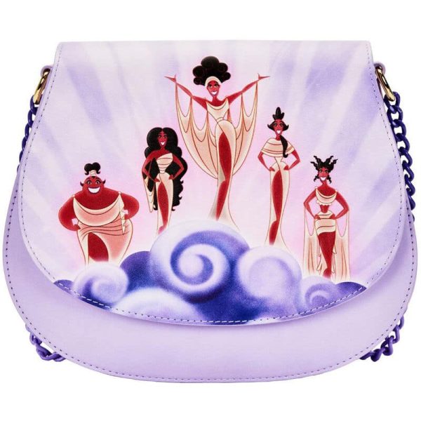 Bolso bandolera Nubes de Musas Hercules Disney Loungefly Online Hot Sale