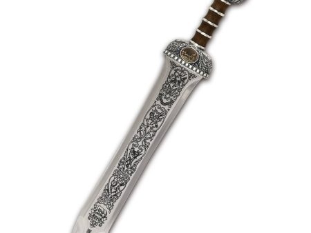 Espada Gladius Romana Plata Envejecida 518 Marto Fashion