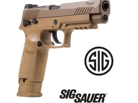 Pistola Sig Sauer M17 ASP Coyote CO2-4,5 mm Balines Bbs Acero-Blowback SSM17C Supply