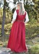 Vestido medieval sin mangas, vestido de correa Lene, rojo 1280022840 Online Sale