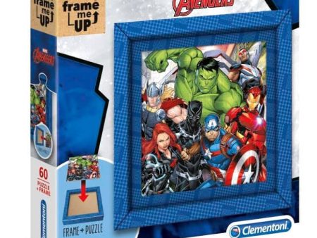 Puzzle Vengadores Avengers Marvel Frame Me Up 60pzs Hot on Sale