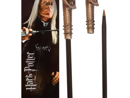 Varita boligrafo y marcapaginas Lucius Malfoy Harry Potter For Cheap