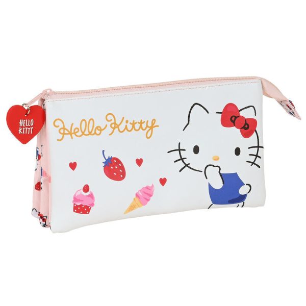 Portatodo Happiness Girl Hello Kitty triple Fashion