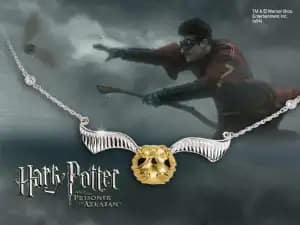 Harry Potter Collar The Quidditch Golden Snitch 24 K | NN7276 Cheap