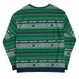 Minecraft Creeper Fairisle Unisex Crew Neck Sweatshirt Online Sale