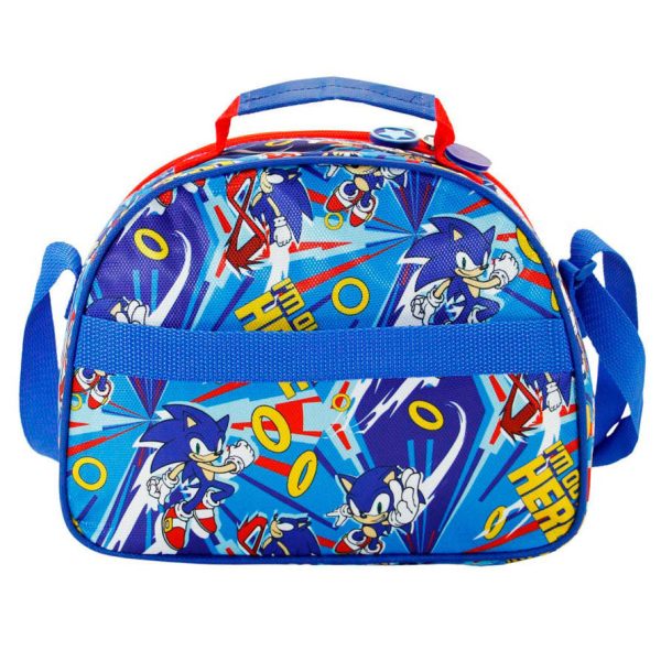 Bolsa portameriendas 3D Fast Sonic on Sale