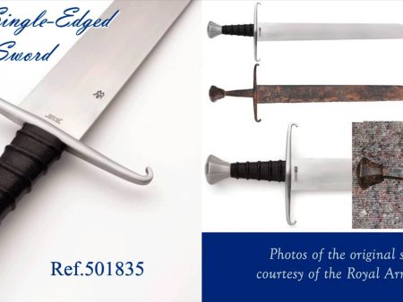 English or French Single-Edged Arming Sword Online Sale