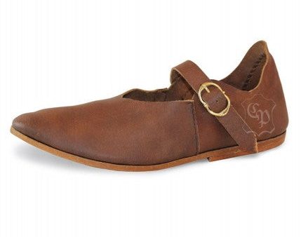 Zapato de correa medieval tardío Julia  31118145000 on Sale